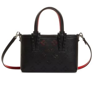 New Christian Louboutin Cabata Nano Loubinthesky Leather Tote